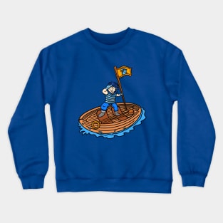 Funny chibi sailor Crewneck Sweatshirt